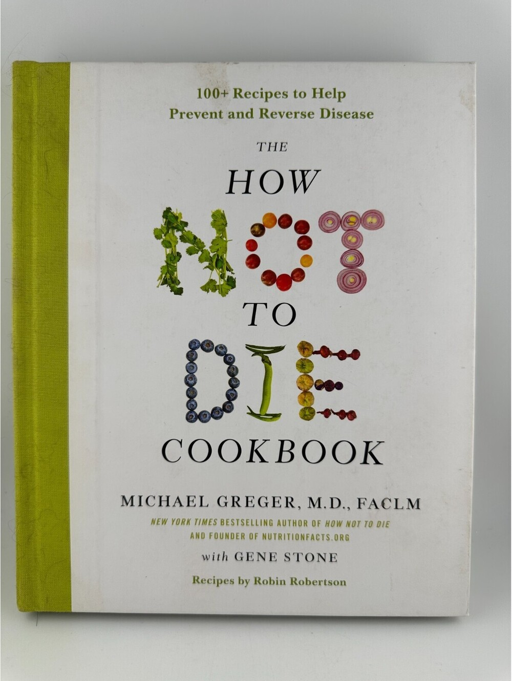 How Not to Die Cookbook Michael Greger 2017 Hardcover